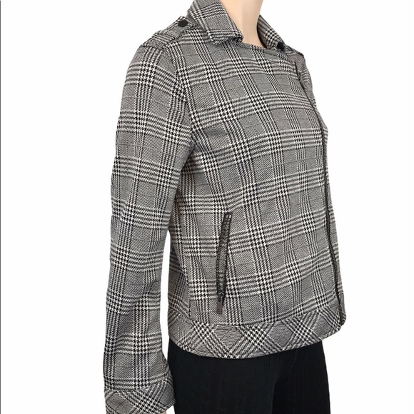 Two by Vince Camuto Women’s Size Small Plaid Zippered Blazer NWT - Picture 2 of 8
